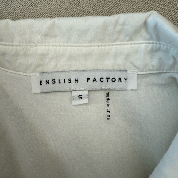 ENGLISH FACTORY
Women's Poplin Midi Dress S - Picture 7 of 10